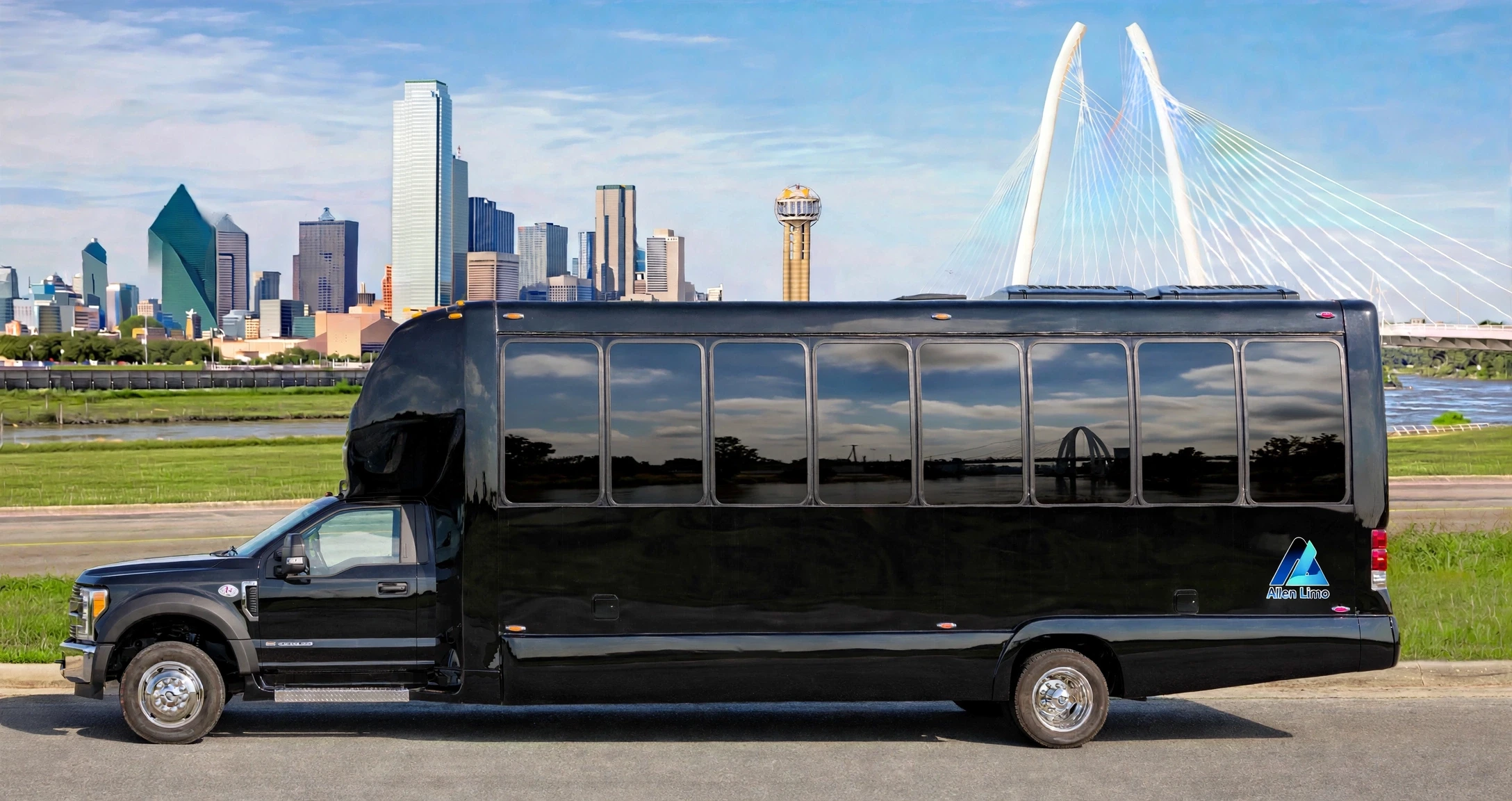 24 Passenger Limo Bus — Dallas Party Bus Rental