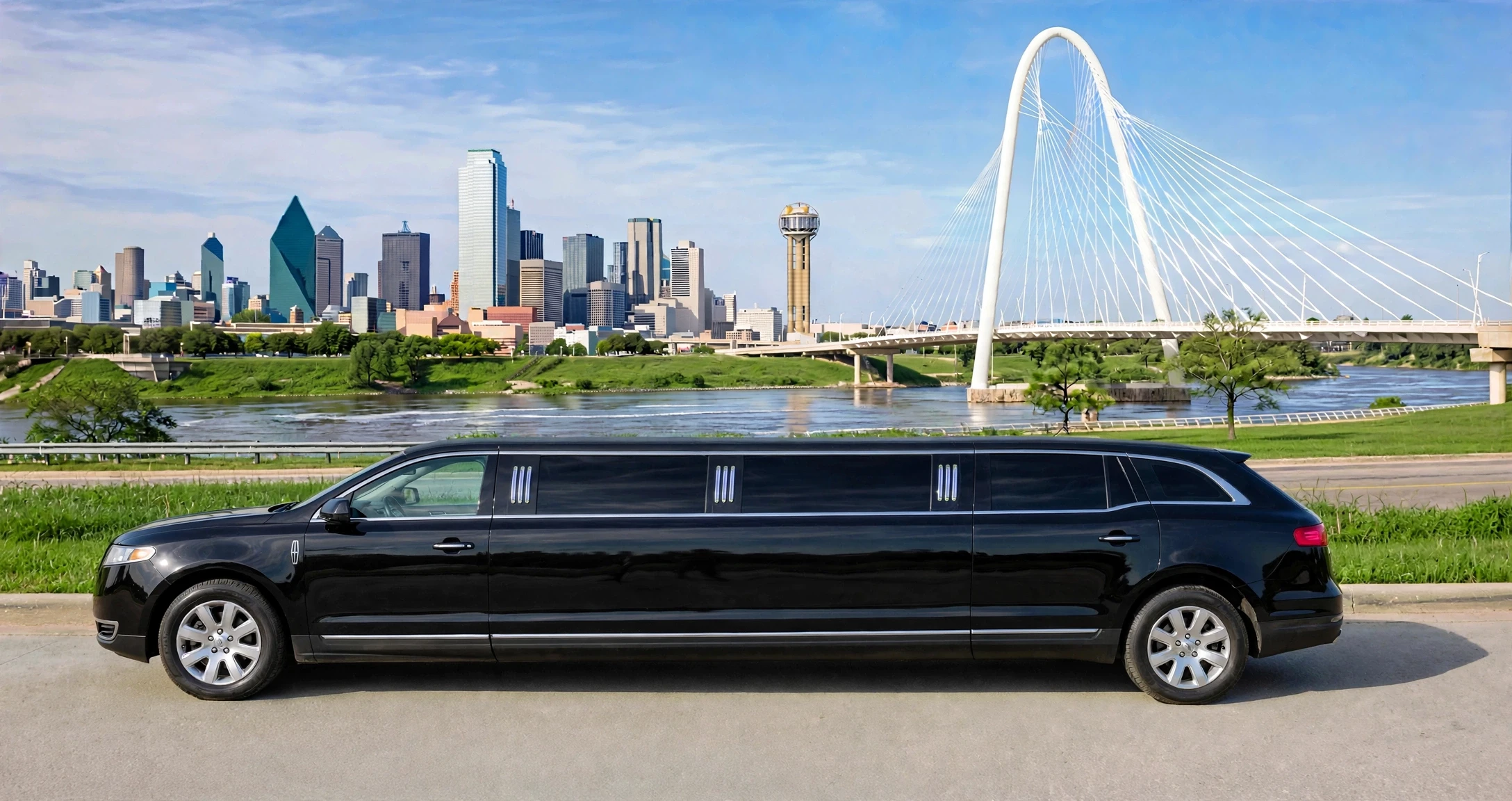 10 Passenger Stretch Limousine — Dallas Limo Service