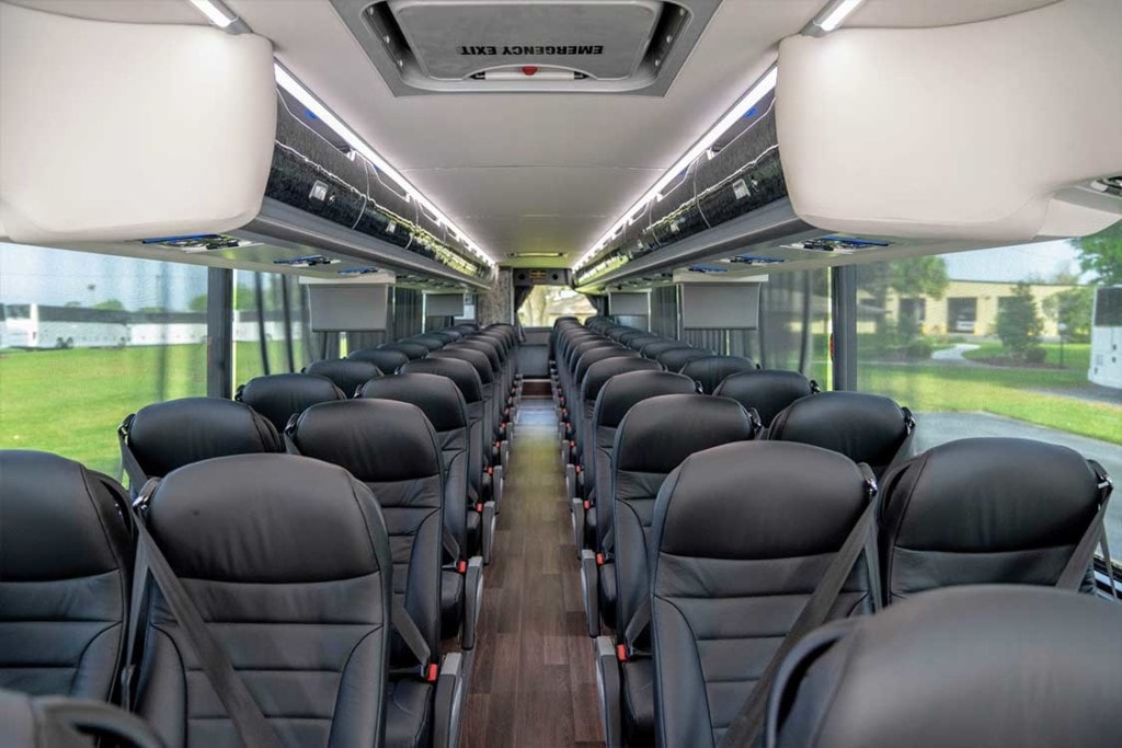 Coach Bus — Dallas Charter Bus Service — Dallas Premier Car Service, view 2
