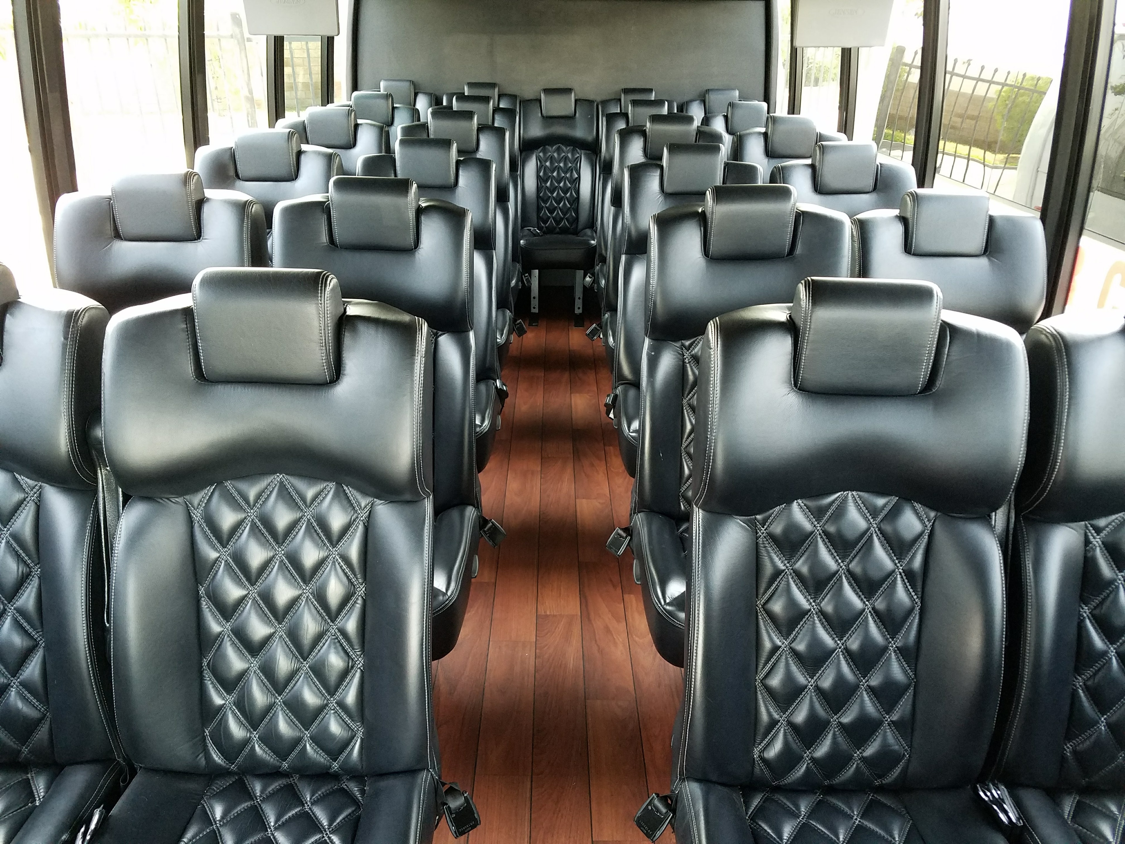 23–39 Passenger Mini Bus — Dallas Charter Bus — Dallas Premier Car Service, view 2