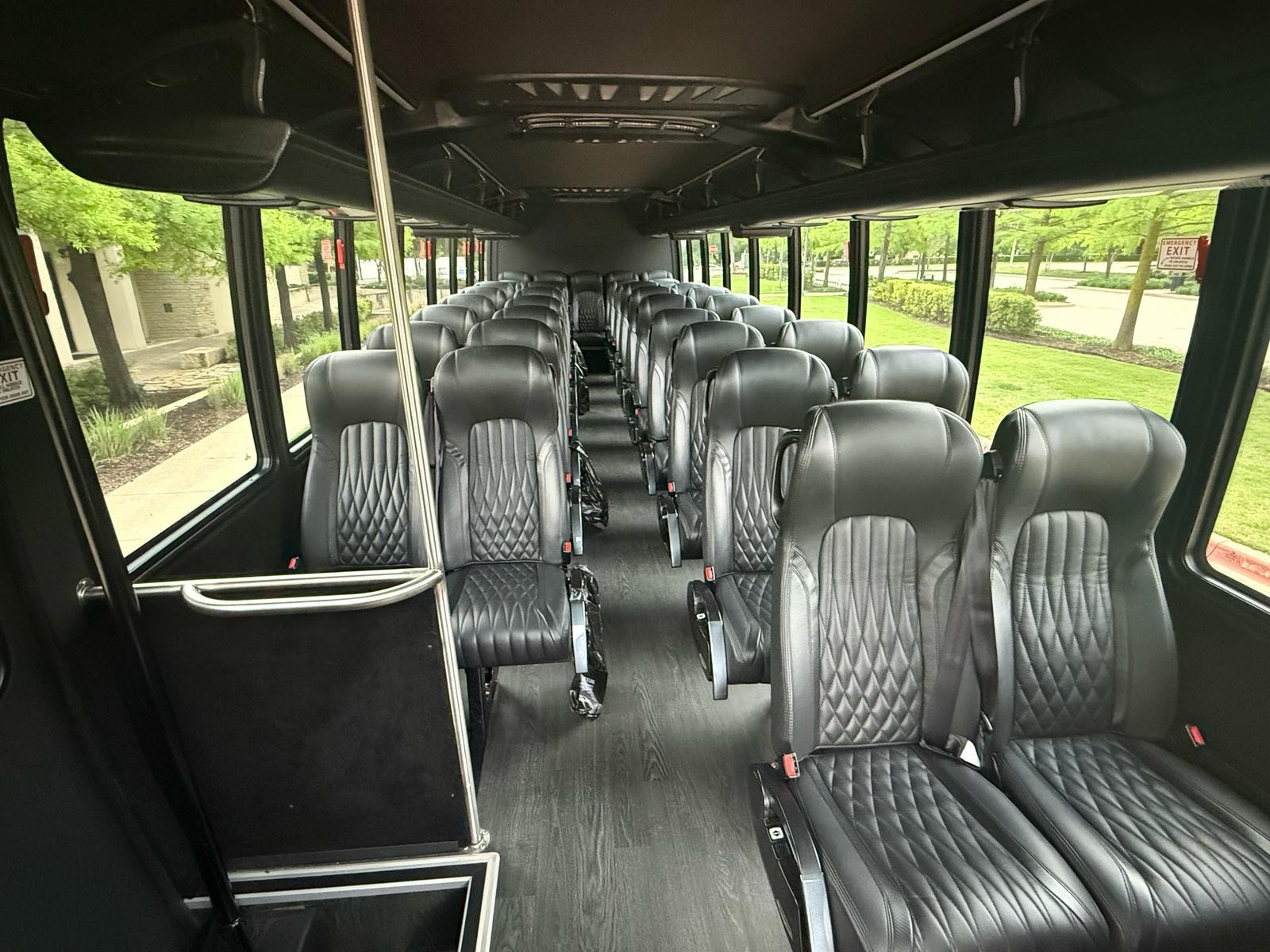 23–39 Passenger Mini Bus — Dallas Charter Bus — Dallas Premier Car Service, view 3