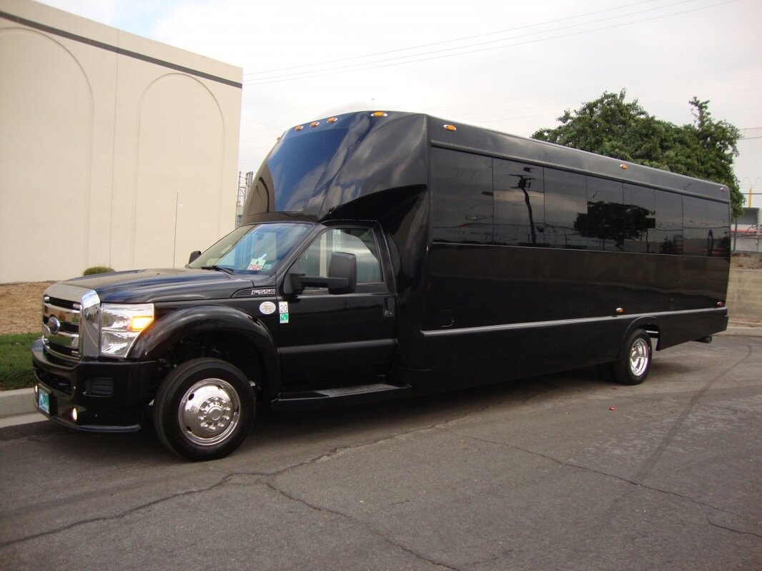 24 Passenger Limo Bus — Dallas Party Bus Rental